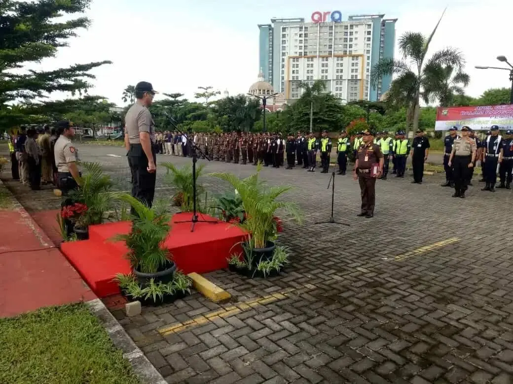 Sukseskan Pemilu 2019,Polsek Kelapa Dua Gelar Apel Pasukan Sukseskan Pemilu 2019,Polsek Kelapa Dua Gelar Apel Pasukan