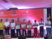 Hari Bhakti Pemasyarakatan ke 55 di Jakarta, LPKA I Tangerang Tampilkan Angklung Hari Bhakti Pemasyarakatan ke 55 di Jakarta, LPKA I Tangerang Tampilkan Angklung