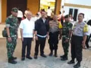 Kapolsubsektor Palem Semi Bersama Babinsa Amankan Paskah di Gereja Santo Agustinus