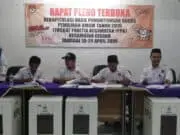 Rekapitulasi Hasil Perhitungan Suara Pemilu 2019 Kecamatan Cisauk Telah Rampung