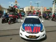Polsek Batu Ceper Kawal Aksi Damai Pra May Day Polsek Batu Ceper Kawal Aksi Damai Pra May Day