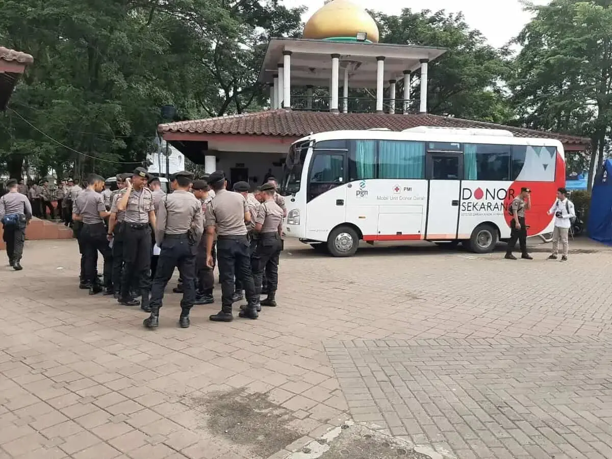 Peringati May Day 2019, Biddokes Polda Banten Adakan Pengobatan Gratis