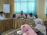 Sambut Bulan Suci Ramdhan 1440 H, Kapolsek Cisauk Bersama Camat Setu Gelar Rapat Koordinasi
