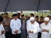 Wakil Bupati Tangerang Hadiri Penetapan Arah Qiblat Masjid Raya Nur Suvarna Sutera