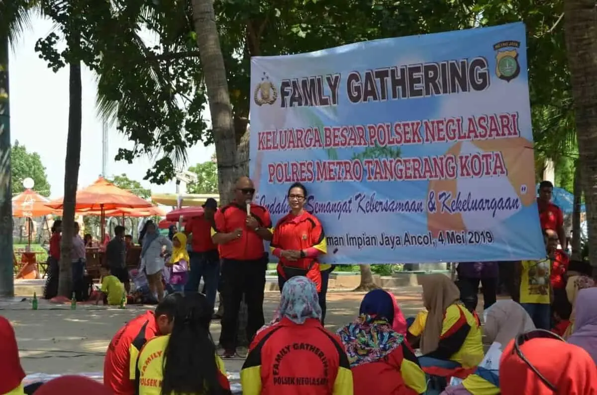 Semangat Kekeluargaan,Polsek Neglasari Gelar Family Ghatering