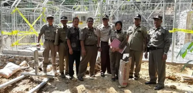 Tanpa Ijin, Tower Milik PT Protelindo Disegel Satpol PP Purworejo Tanpa Ijin, Tower Milik PT Protelindo Disegel Satpol PP Purworejo