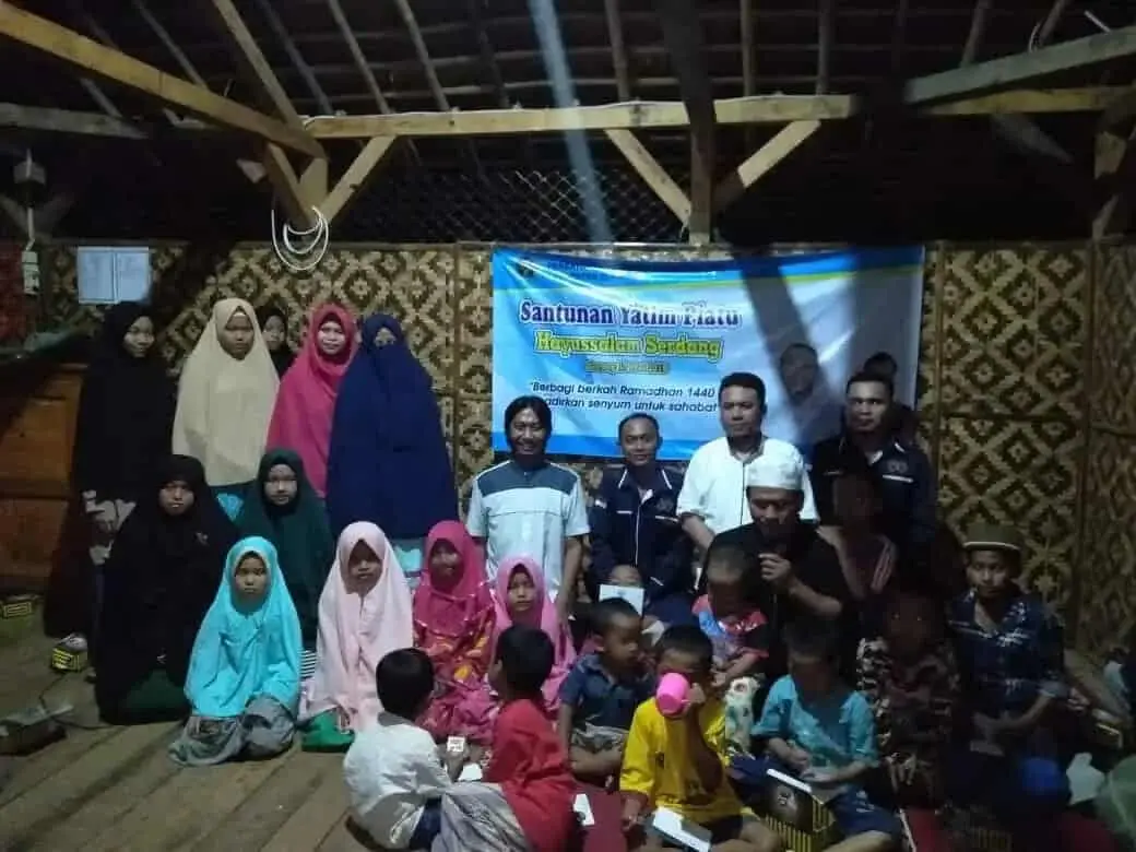 Ramadhan, PWI Banten Bersama Pemkab Serang Santuni Anak Yatim