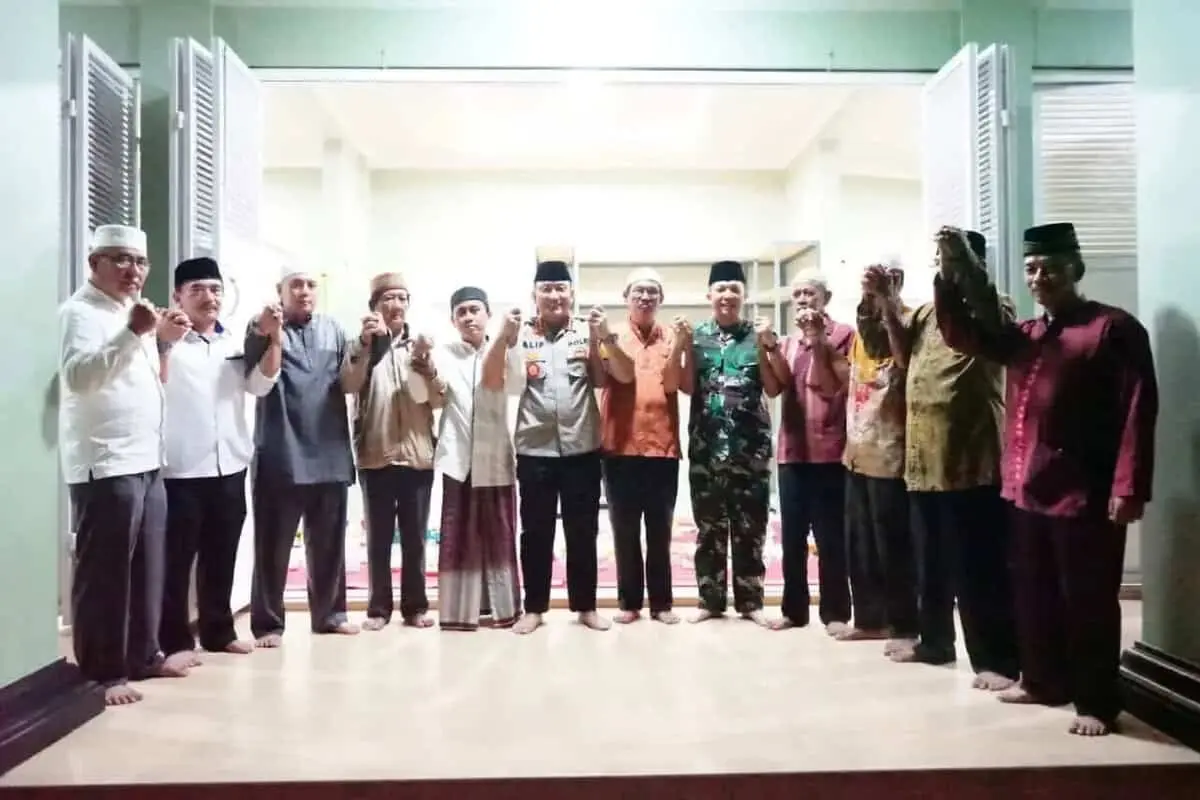 Antisipasi Aksi 22 Mei, Kapolres dan Dandim Buka Puasa Bersama Purnawirawan TNI