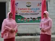 Bhyangkari Kota Tangerang Buka Taman Baca