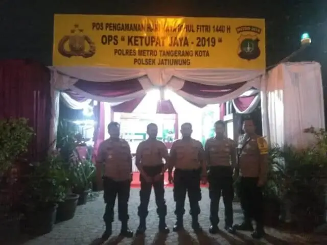 Operasi Ketupat Jaya 2019 Dimulai, Petugas Pospam Polsek Jatiuwung Siaga Operasi Ketupat Jaya 2019 Dimulai, Petugas Pospam Polsek Jatiuwung Siaga