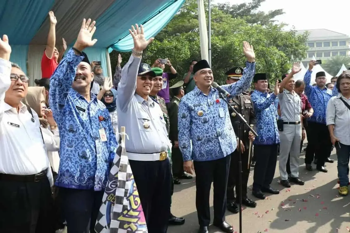 Bupati Tangerang Lepas 4770 Pemudik Gratis Tuhun 2019.