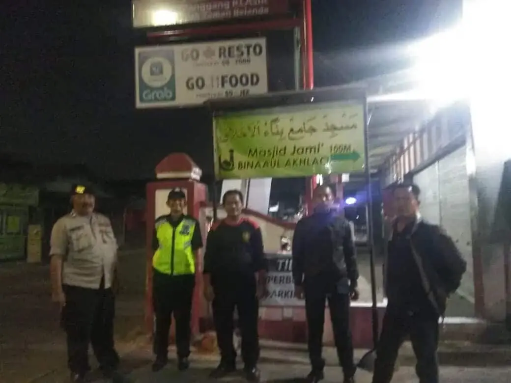 Kapolsub Sektor Palem Semi Bersama Padal Ipda Yami,Giat Patroli Rumsong