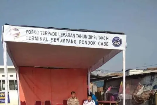 Minimalisir Kecelakaan, Kanit Lantas Polsek Pamulang Cek Kelayakan Bus Di Terminal Pondok Cabe