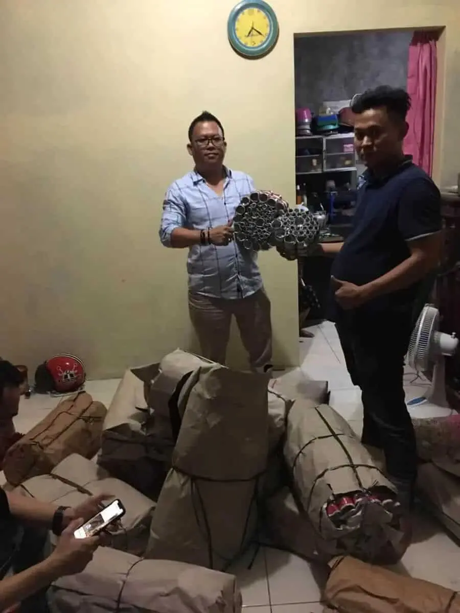 Jelang Lebaran, Ribuan Petasan di Kabupaten Tangerang Disita Polisi