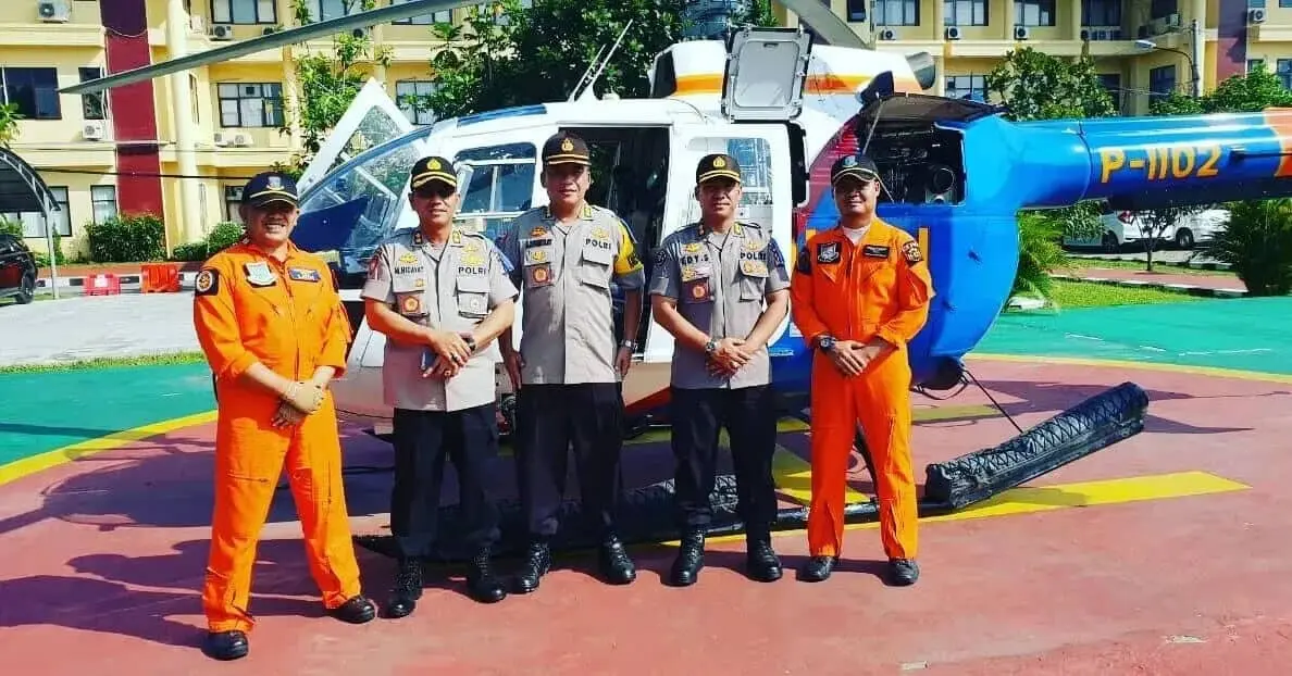 Jamin Keamanan Lebaran, Karo Ops Pimpin Patroli Udara ke Merak & Anyer