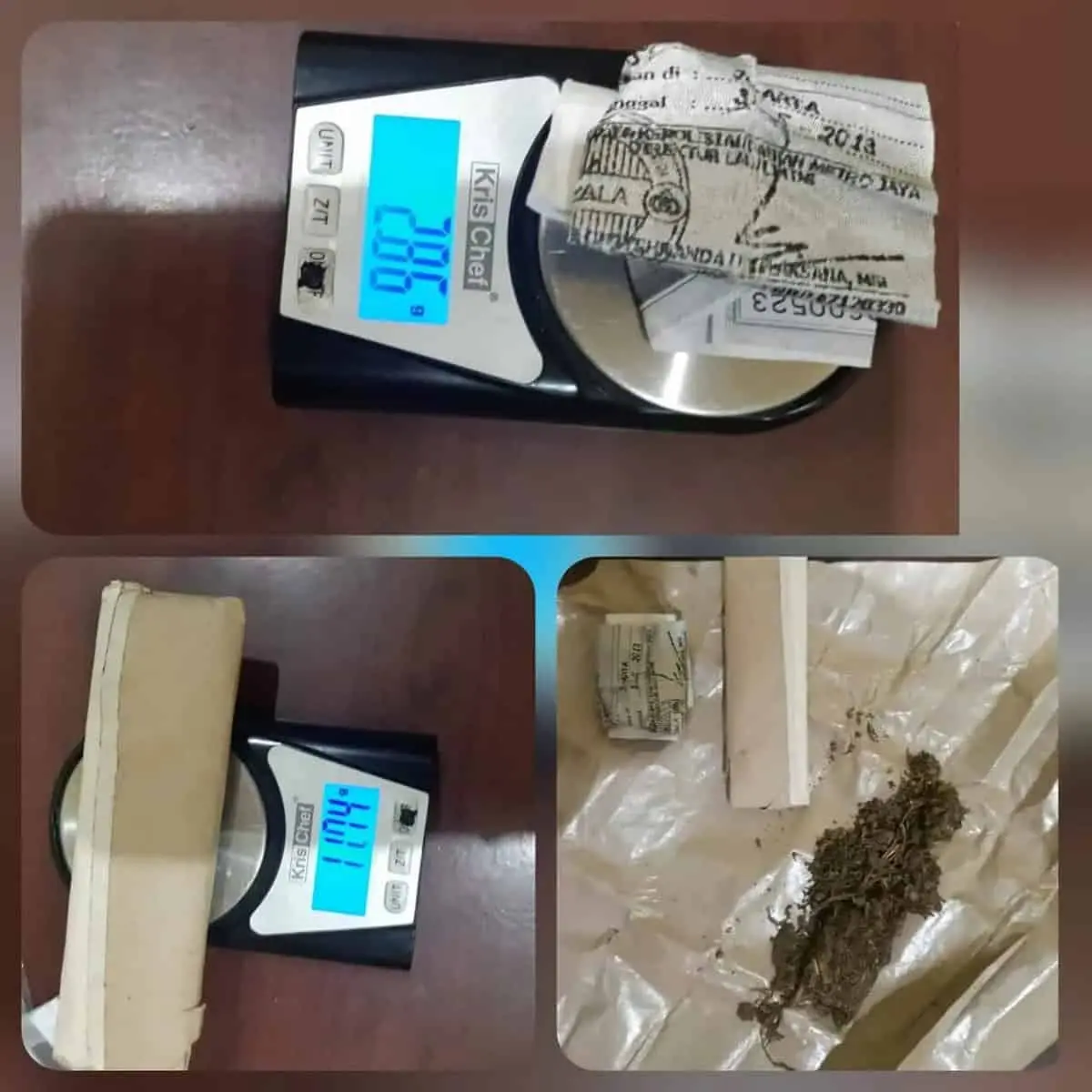 Kedapatan Miliki Ganja, NBP Digelandang Polisi Kedapatan Miliki Ganja, NBP Digelandang Polisi