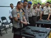 Sepekan Setelah Lebaran, Polresta Tangerang Gelar Lomba Bongkar-Pasang Senjata