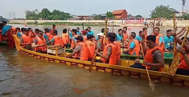 Kapolsek Tangerang Pimpin Pengamana Festival Peh Cun 2570/2019