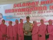 HUT Bhayangkara Ke 73, Polsek Tangerang Berikan Sembako & Pengobatan Gratis ke Masyarakat
