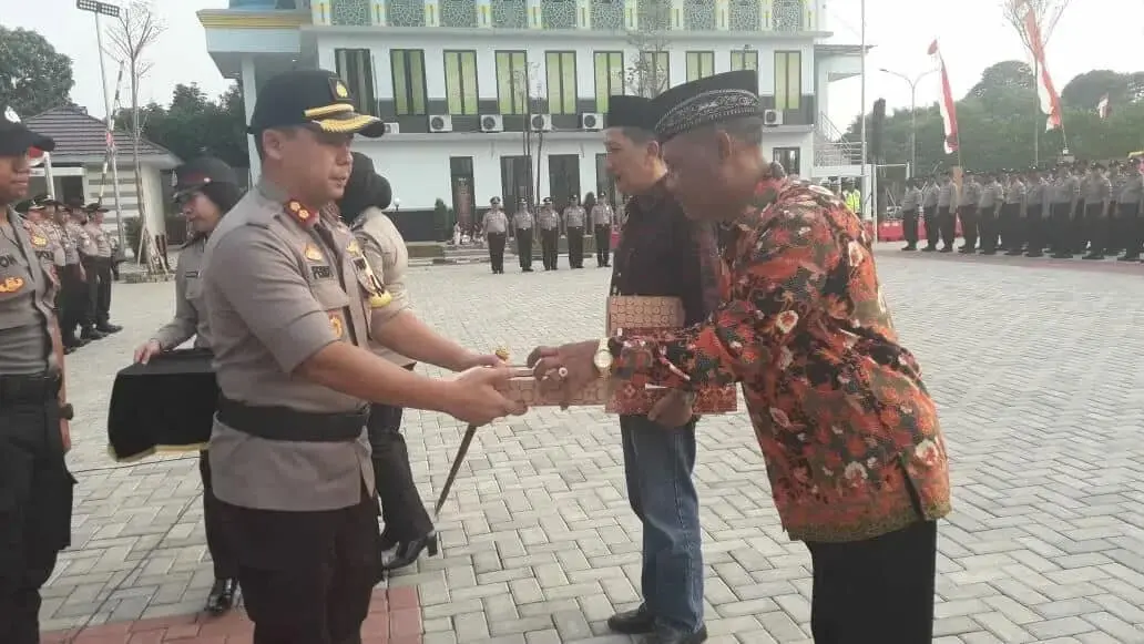 Hari Yang Istimewa HUT Bhayangkara ke 73, 70 Perwira Polri Polres Tangsel Naik Pangkat dan 15 Purna Bakti