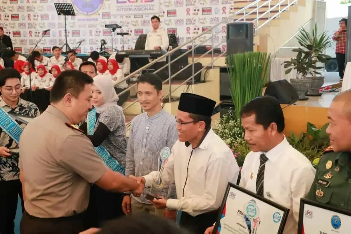 Dalam Rangka Peringatan HANI 2019, Kapolda Banten Serukan Kampanye Stop Narkoba