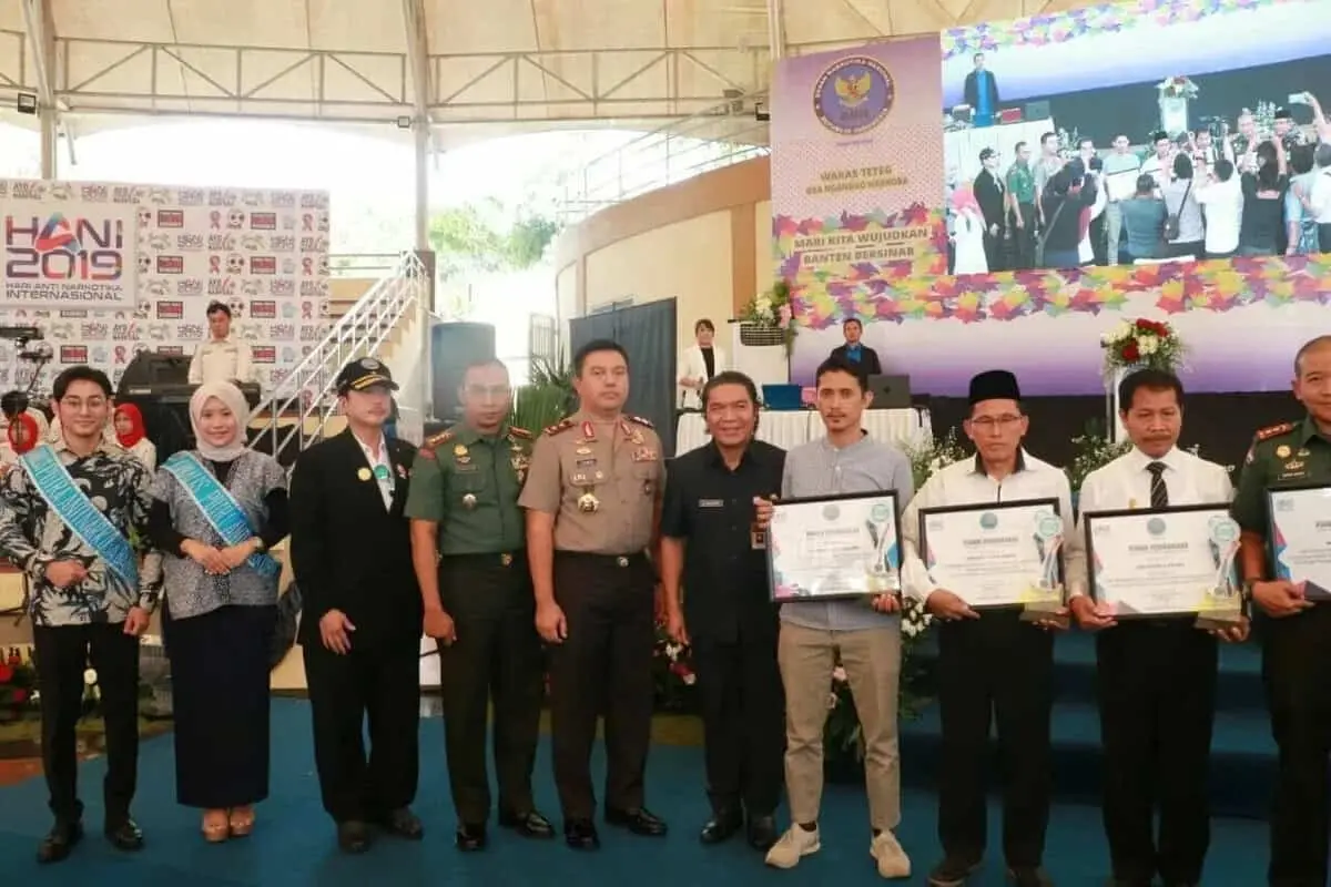 Dalam Rangka Peringatan HANI 2019, Kapolda Banten Serukan Kampanye Stop Narkoba Dalam Rangka Peringatan HANI 2019, Kapolda Banten Serukan Kampanye Stop Narkoba