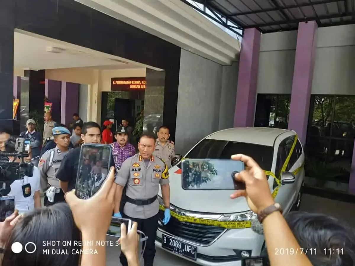 Polresta Tangerang  Ekspos Ungkap Kasus Pencurian dengan Kekerasan Di Toko Emas Permata, di Balaraja