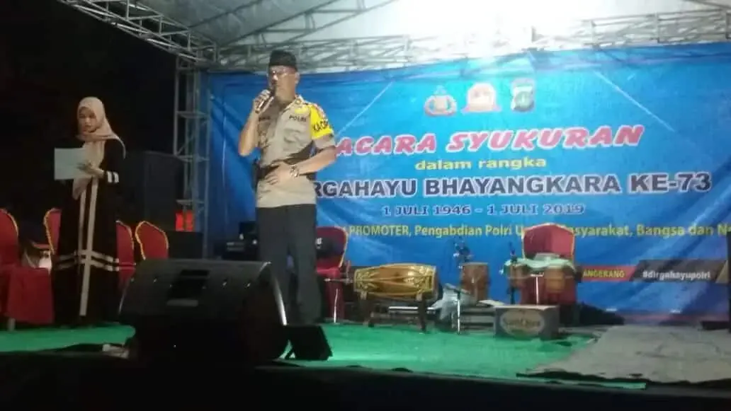 Puncak HUT Bhayangkara ke 73, Polsekta Tangerang Gelar Syukuran & Santunan Yatim Piatu