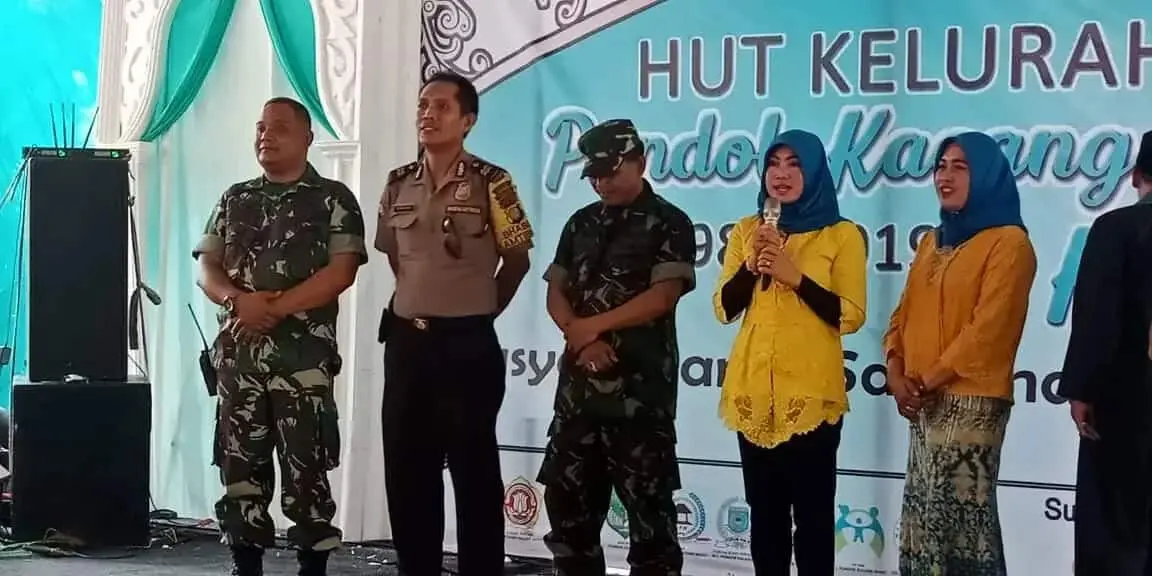 Gebyar HUT Ke-36, Kelurahan Pondok Kacang Barat Adakan Bazzar