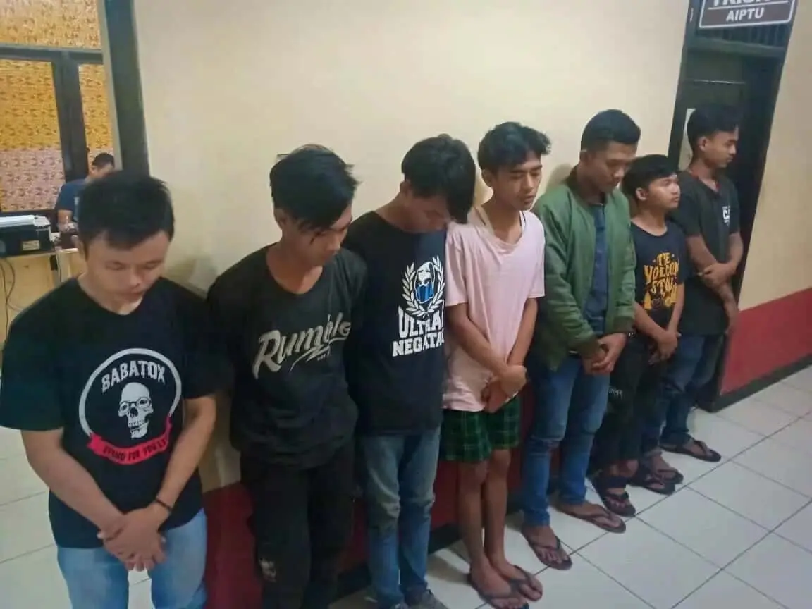 Gelar Oprasi Cipkon, Tujuh Pelaku Terduga Aksi Keributan Diamankan Polisi Gelar Oprasi Cipkon, Tujuh Pelaku Terduga Aksi Keributan Diamankan Polisi