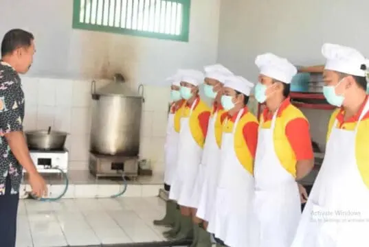 Dapur Rutan Purworejo Dapat Sertifikat Laik Hygiene Sanitasi Jasaboga