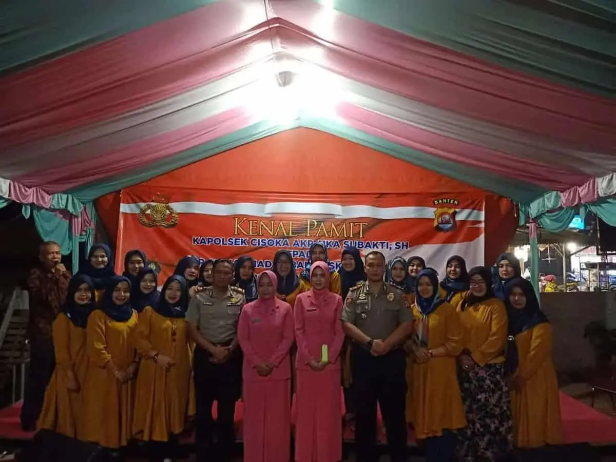 Lepas Sambut Kapolsek Cisoka Dikemas Sederhana Dan Penuh Makna Lepas Sambut Kapolsek Cisoka Dikemas Sederhana Dan Penuh Makna