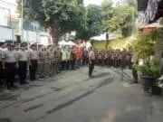 Polsek Cipondoh Gelar Apel Pengamanan Malam Takbiran
