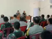 Sinergitas TNI-POLRI, Kapolsek Jatiuwung Gelar Tatap Muka Dengan Danramil 06/JTU