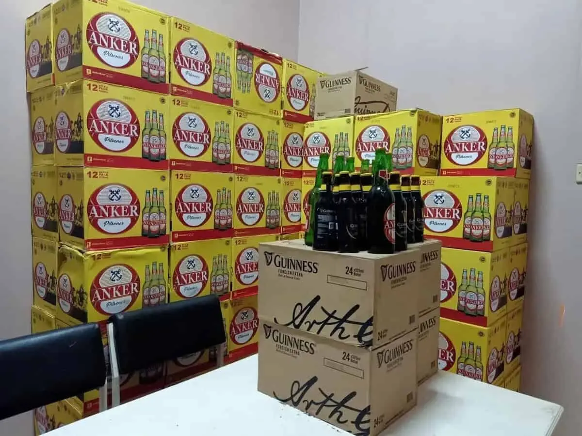 Diresnarkoba Polda Banten, Amankan Ribuan Botol Miras Dalam Ops Cipkon Diresnarkoba Polda Banten, Amankan Ribuan Botol Miras Dalam Ops Cipkon
