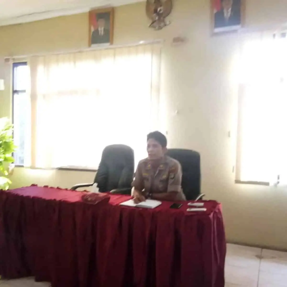 Jalin Silaturahmi dan Sinergitas, Wakapolsek Karawaci Jumpa Awak media