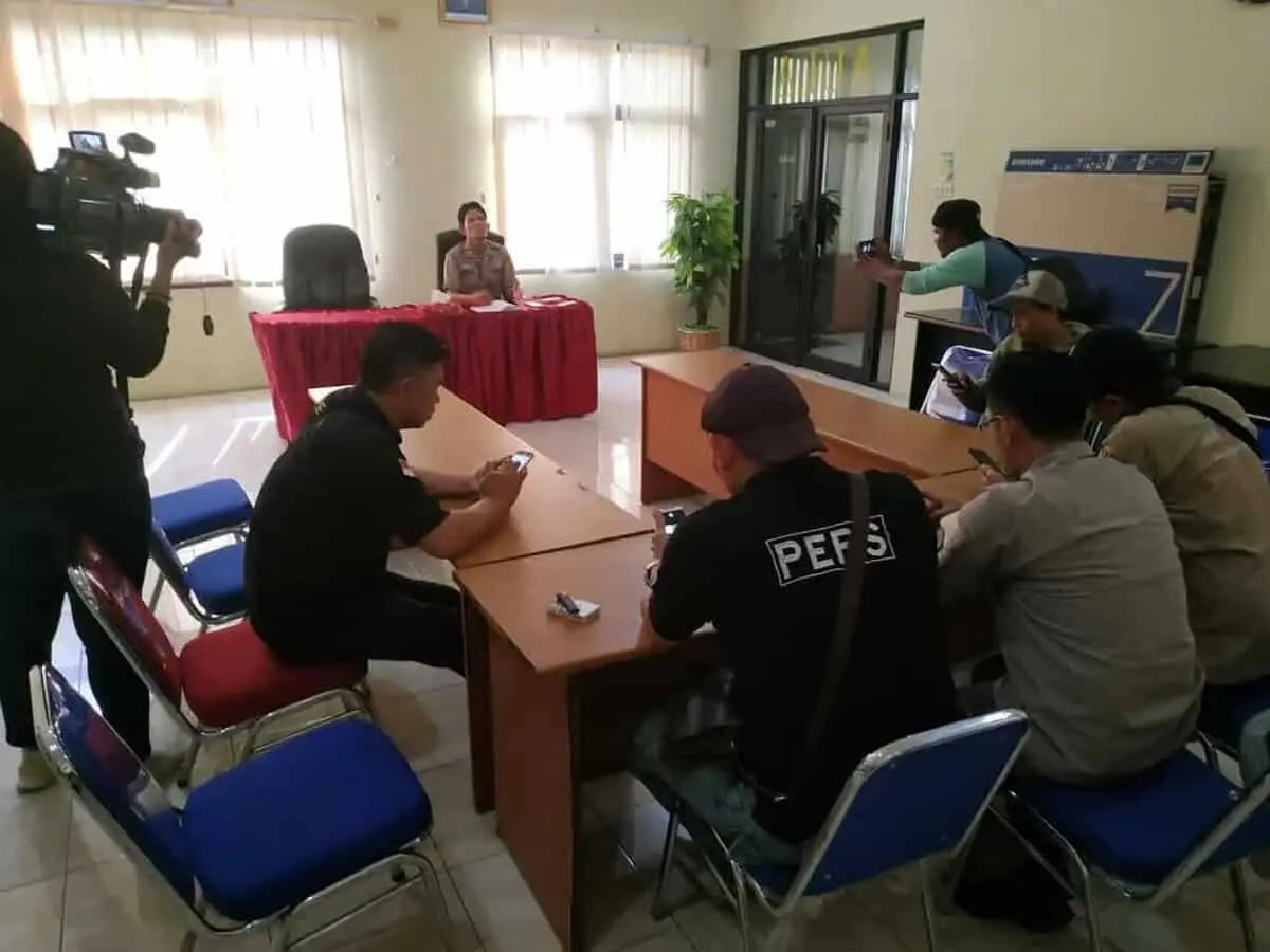 Jalin Silaturahmi dan Sinergitas, Wakapolsek Karawaci Jumpa Awak media