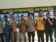 Jalin Silaturahmi dan Sinergitas, Wakapolsek Karawaci Jumpa Awak media