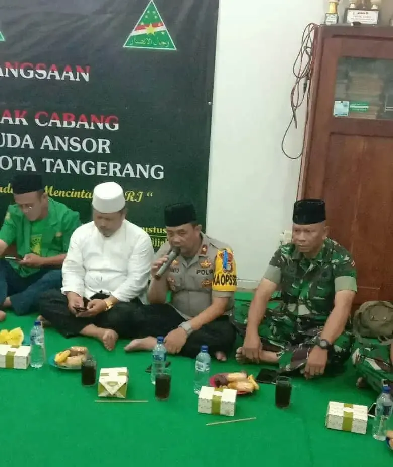 Cooling System, Kapolsek Ciledug Kunjungi DPC GP Ansor Karang Tengah Cooling System, Kapolsek Ciledug Kunjungi DPC GP Ansor Karang Tengah