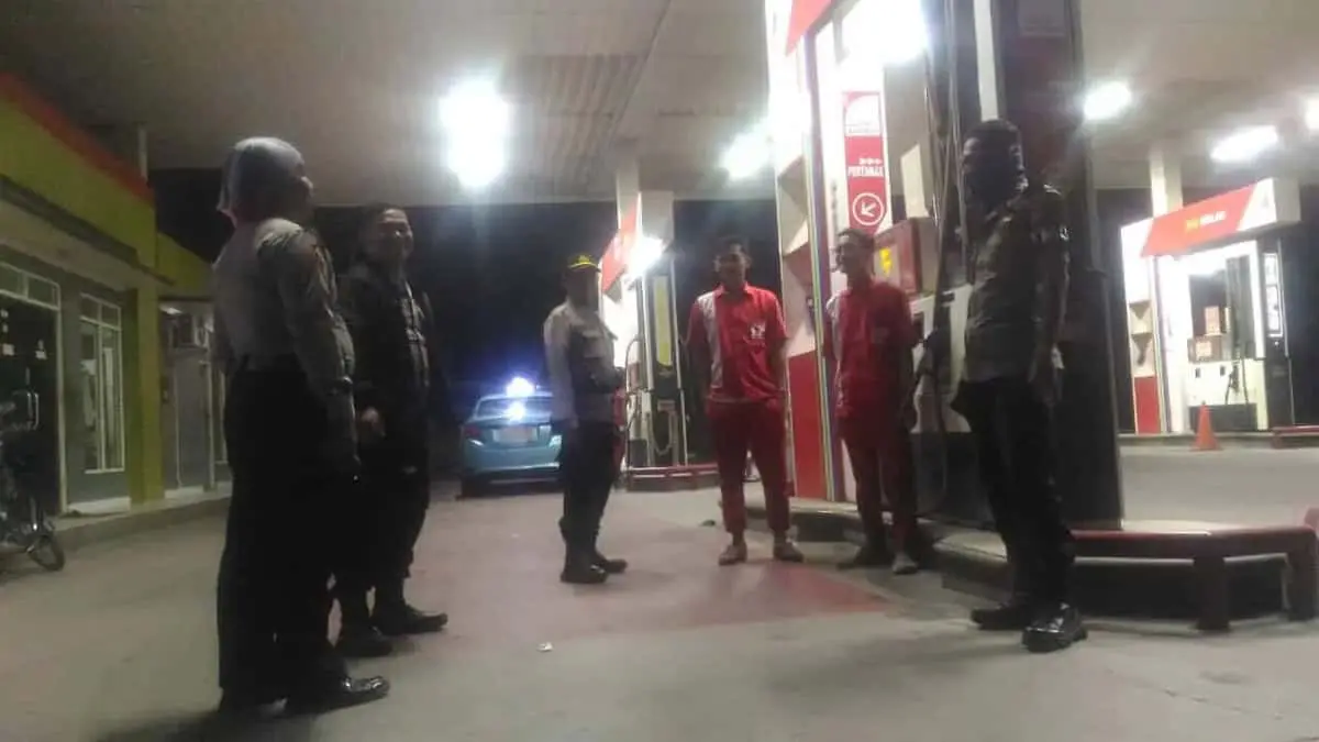 OPS Cipkon; Polsek Batu Ceper Gelar Patroli Bermotor