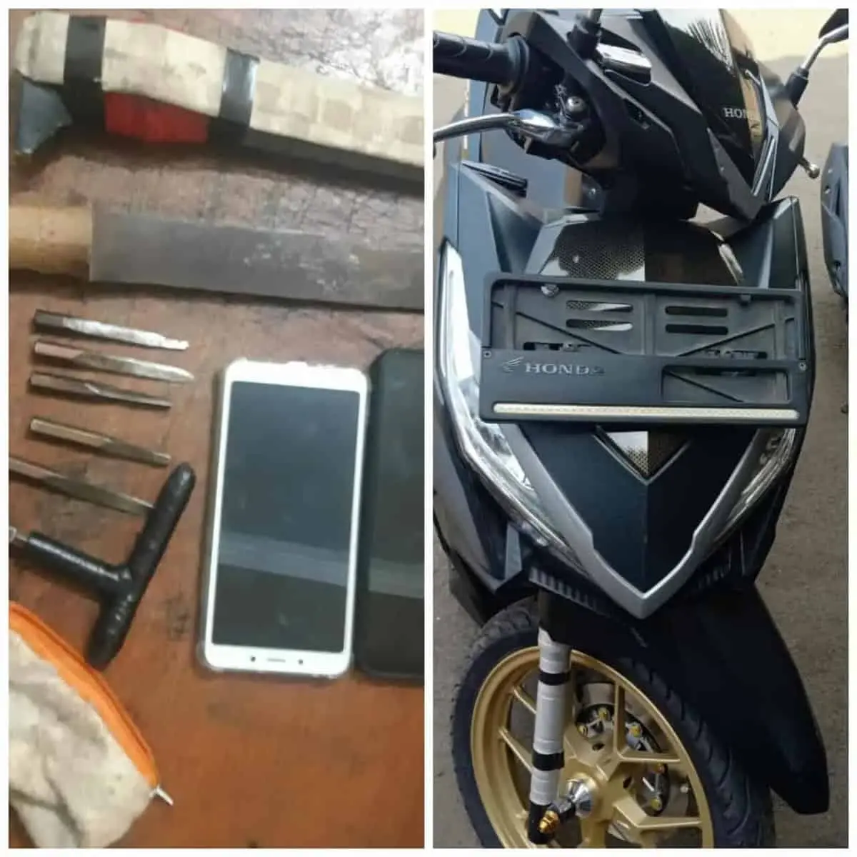 Hendak Operasi Pelaku Curanmor Ditangkap Unit Reskrim Polsek Batuceper Hendak Operasi Pelaku Curanmor Ditangkap Unit Reskrim Polsek Batuceper