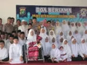 Polresta Bandara Soetta Gelar Pengajian dan Santunan Yatim Piatu