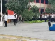Ribuan Siswa SMKN 5 Kabupaten Tangerang ikuti Upacara HUT ke-19 Provinsi Banten