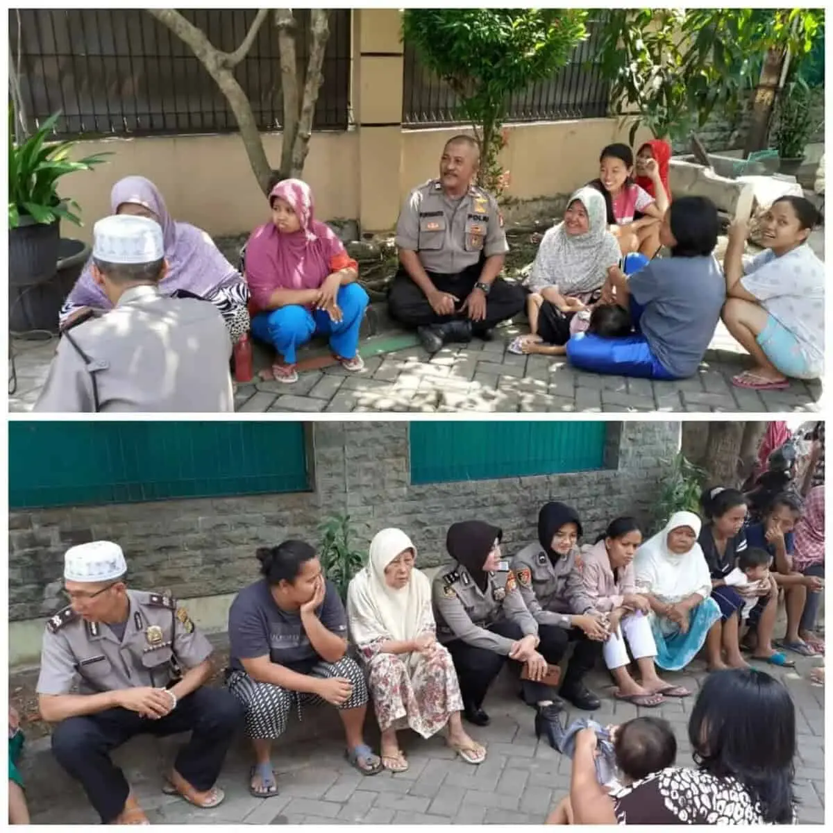 Jum’at Berkah, Aiptu Purwanto Menghadiri Santunan Anak Yatim dan Duafa di Kediaman H.Tatang