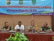 Kapolsek Cipondoh Hadiri Acara Silaturahmi FORKOMPIMCAM
