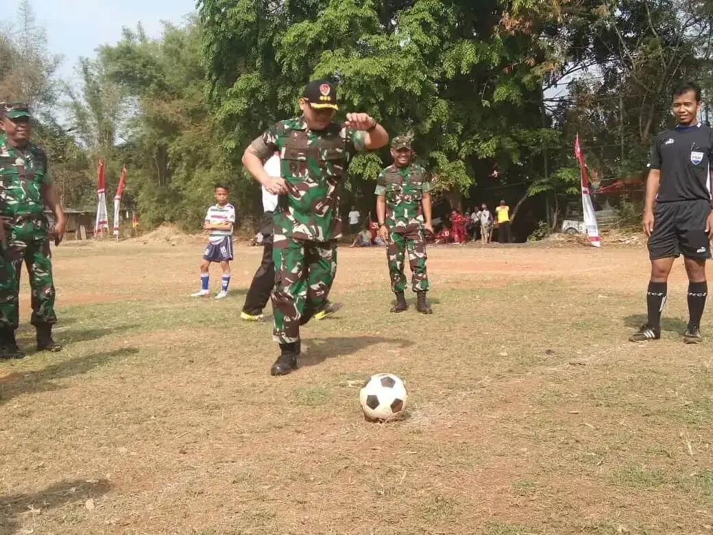 Dalam Rangka HUT TNI ke 74,Kodim 0506/Tgr Resmi Membuka Dandim Cup 2019