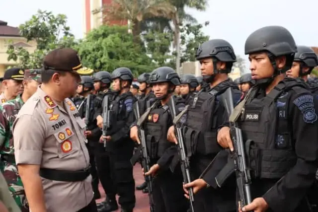 Polda Banten Gelar Apel Pasukan Kesiapan Pelantikan Presiden dan Wakil Presiden 2019 Polda Banten Gelar Apel Pasukan Kesiapan Pelantikan Presiden dan Wakil Presiden 2019