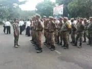 Satpol PP Kabupaten Tangerang, Terjunkan Personil Jelang Pelantikan Presiden Dan Wakil Presiden