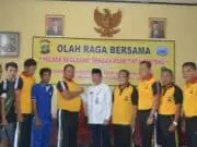 Jalin Sinergitas,Polsek Neglasari dan PDAM Tirta Benteng Gelar Olahraga Bersama