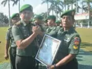 Danrem 071/Wijayakusuma Beri Penghargaan Kepada Babinsa Berprestasi